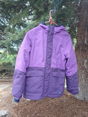 Lands' End Squall Winter Jacket Girl Size 10-12
